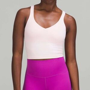 NWOT Lululemon Strawberry Milkshake Align Crop Tank